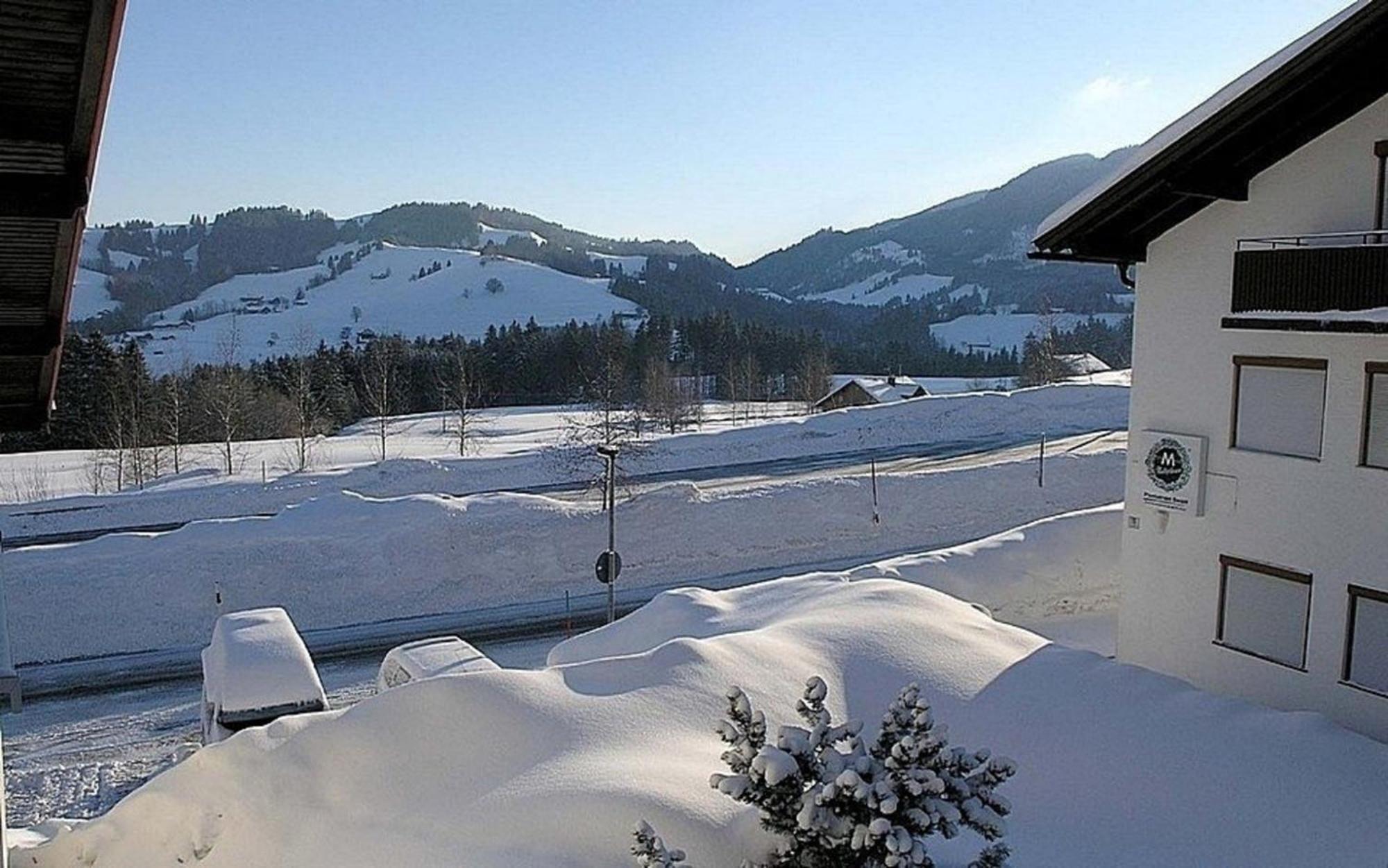 Appartement Nr 19, Alpenappartementhaus, Oberstaufen-Steibis, Allgaeu, Oberstaufen Plus エクステリア 写真